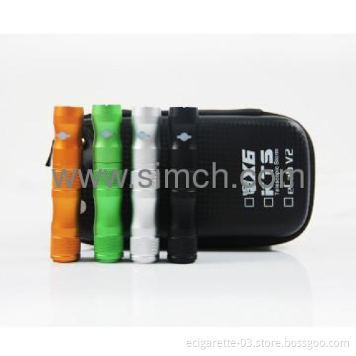 1300mAh battery e cigarette X6 with unique design and huge vapor